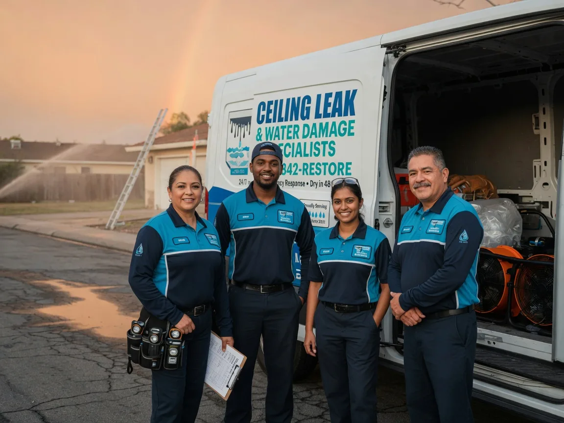 Ceiling Leak Cleanup company in Penn, ND