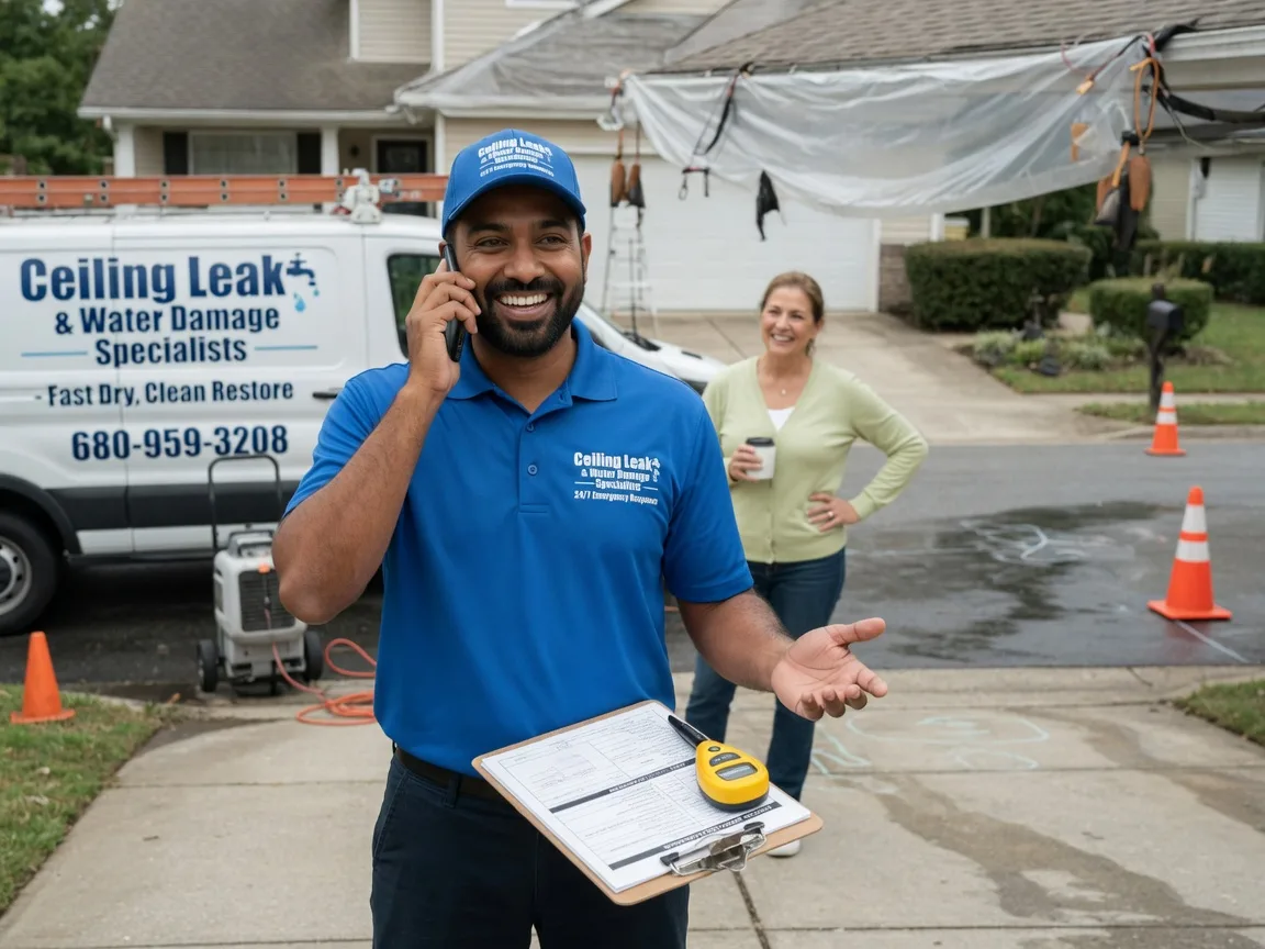 Ceiling Leak Cleanup Penn, ND FAQs